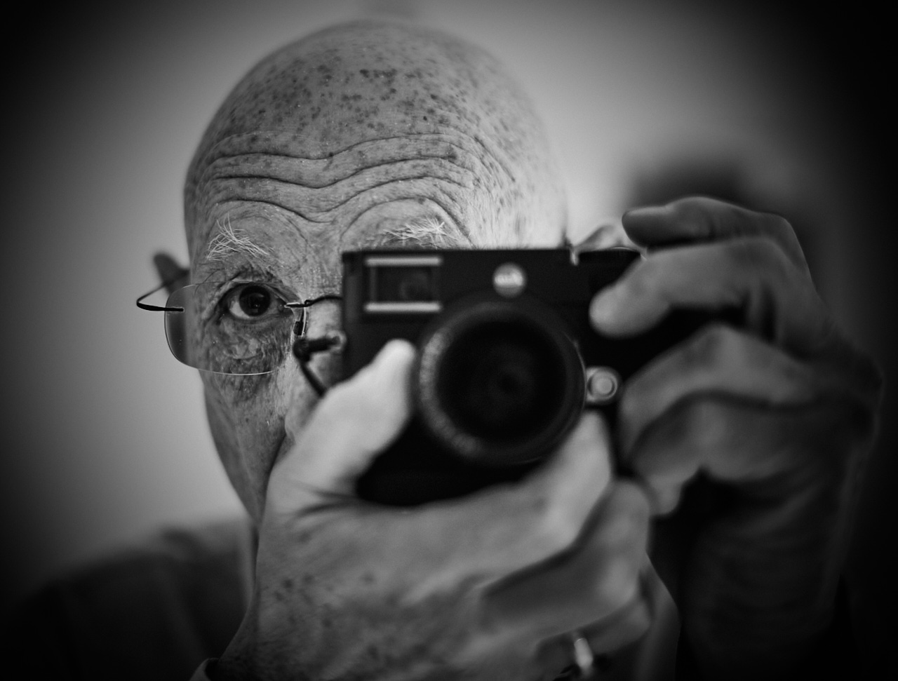 Self portrait of the photographer